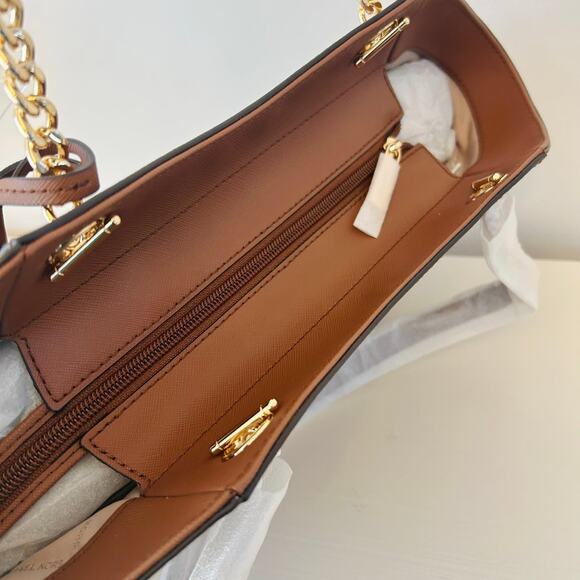 Michael Kors Purse & Wallet jet set travel large chain tote shoulder bag luggage - Picture 6 of 12